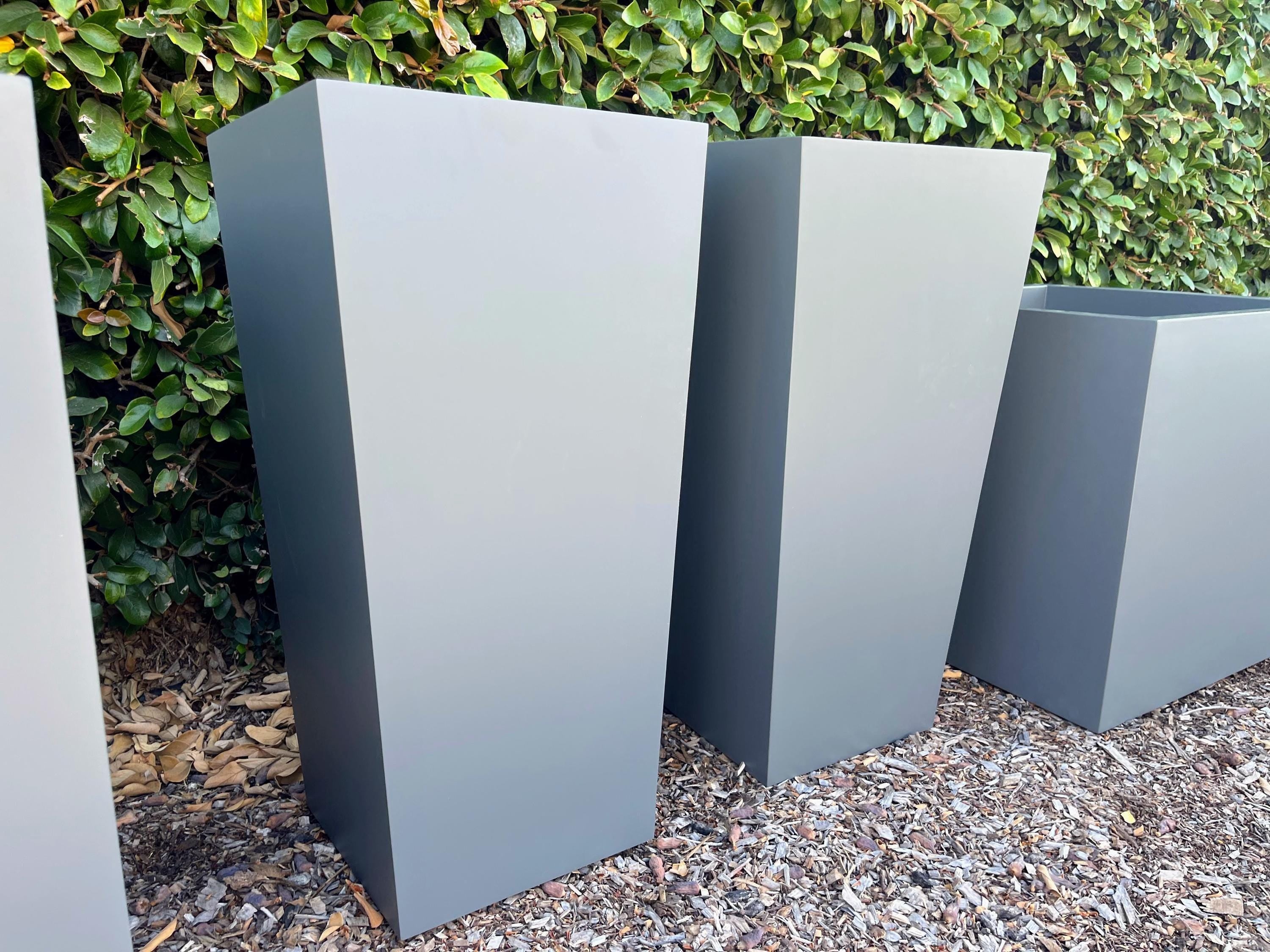 fiberglass plant pots Tapered Fiberglass Planter – Custom Made Indoor/Outdoor
