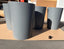 Fiberglass Tapered Round Planter