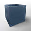Single Dark Blue Square Rectangular Planter