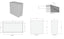 Rectangular Lightweight Concrete GFRC Planter