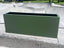 Long Skinny Dark Green Rectangular Planter Fiberglass