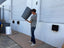 Fiberglass Tapered Round Planter
