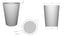 Fiberglass Tapered Round Planter
